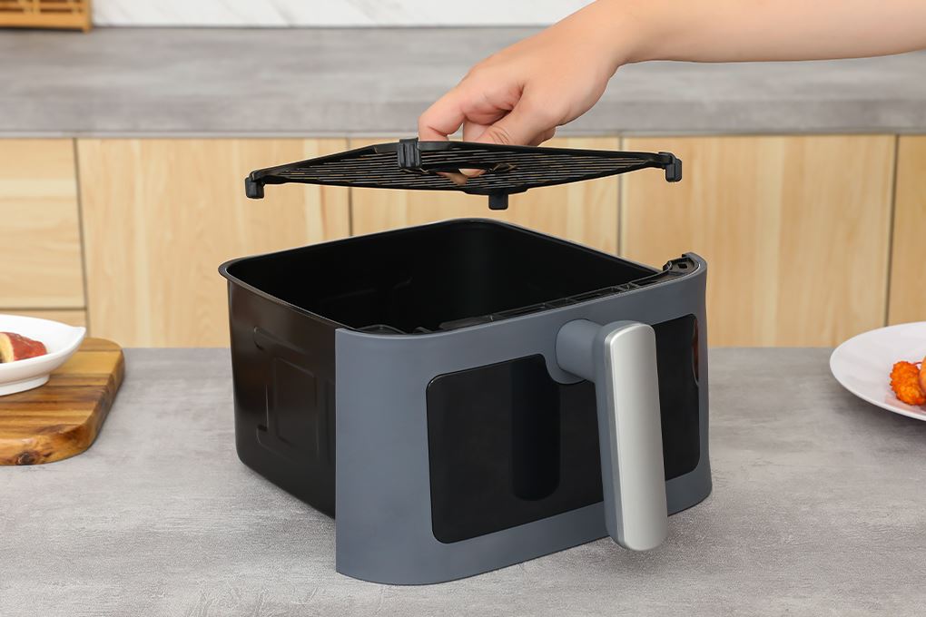 Nồi chiên không dầu Bear 6 lít AF-4H16K Màu Xám