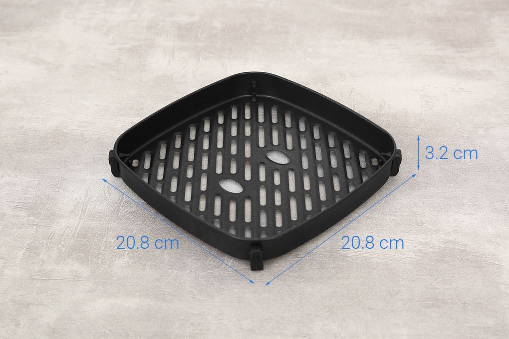 Nồi chiên không dầu BlueStone 7 lít AFB-5856 Màu Xám