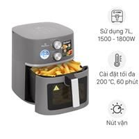 Nồi chiên không dầu BlueStone 7 lít AFB-5856