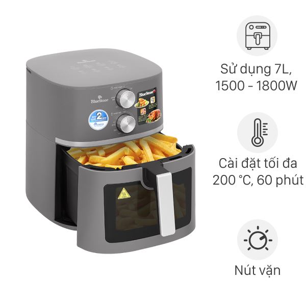 Nồi chiên không dầu BlueStone AFB-5856 7 lít