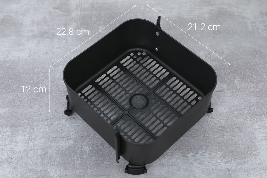 Nồi chiên không dầu Philips 9 lít NA352/00 Màu Đen