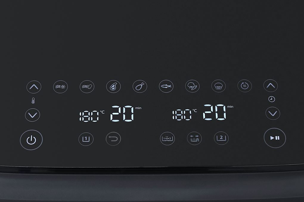 Nồi chiên không dầu Philips 9 lít NA352/00 Màu Đen