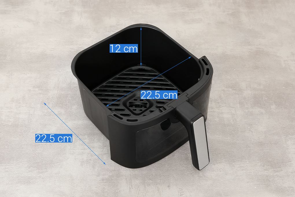 Nồi chiên không dầu Sunhouse Mama 6.5 lít SHD4092 Màu Đen