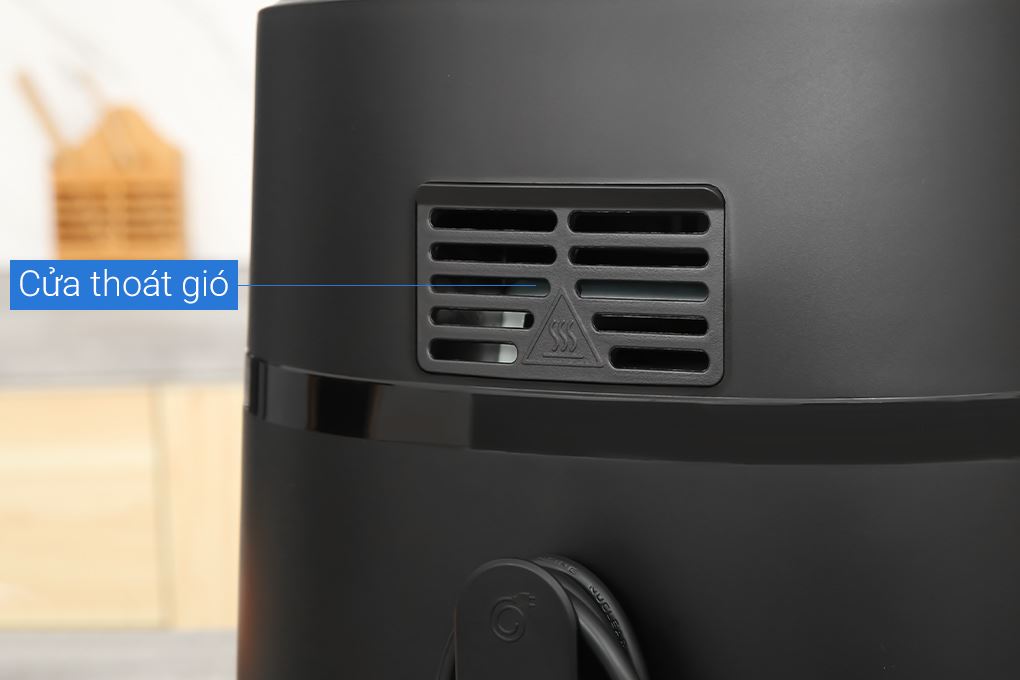 Nồi chiên không dầu Philips 6.2 lít NA231/00 Màu Đen