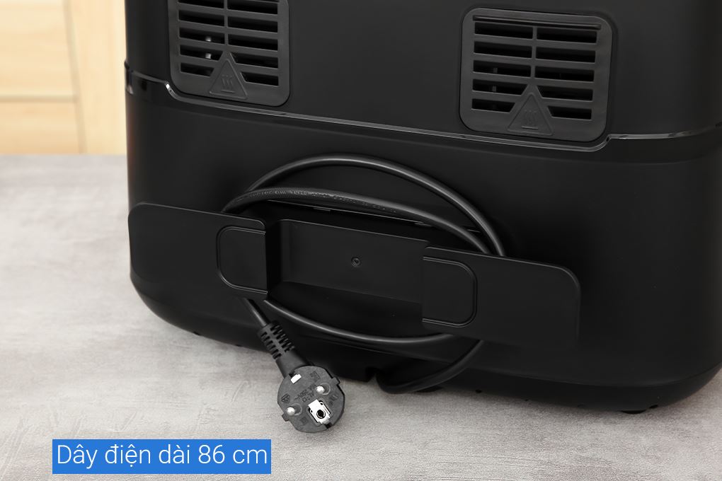 Nồi chiên không dầu Philips 7.1 lít NA150/00 Màu Đen