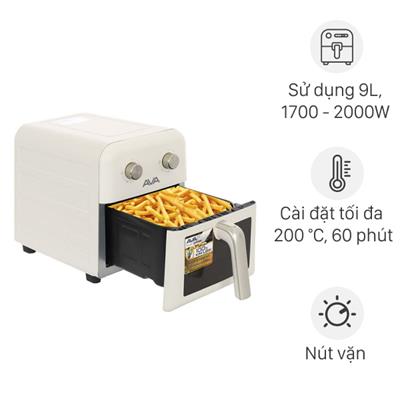 Nồi chiên không dầu AVA ZG93MW 9 lít