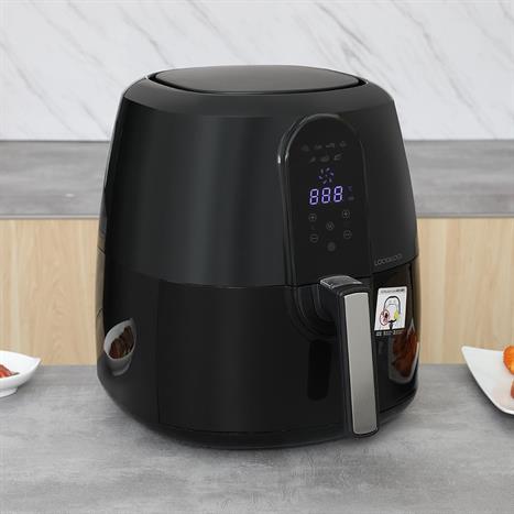 Nồi chiên không dầu Lock&Lock EJF351BLK 5.2 lít Màu Đen