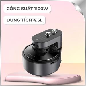 Nồi chiên không dầu AQUA AQS-ADB501T(S) 4.5 lít