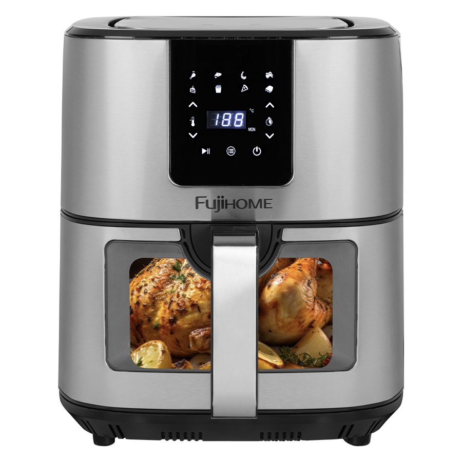 Nồi chiên không dầu FUJIHOME 10 lít A10DG Màu Xám