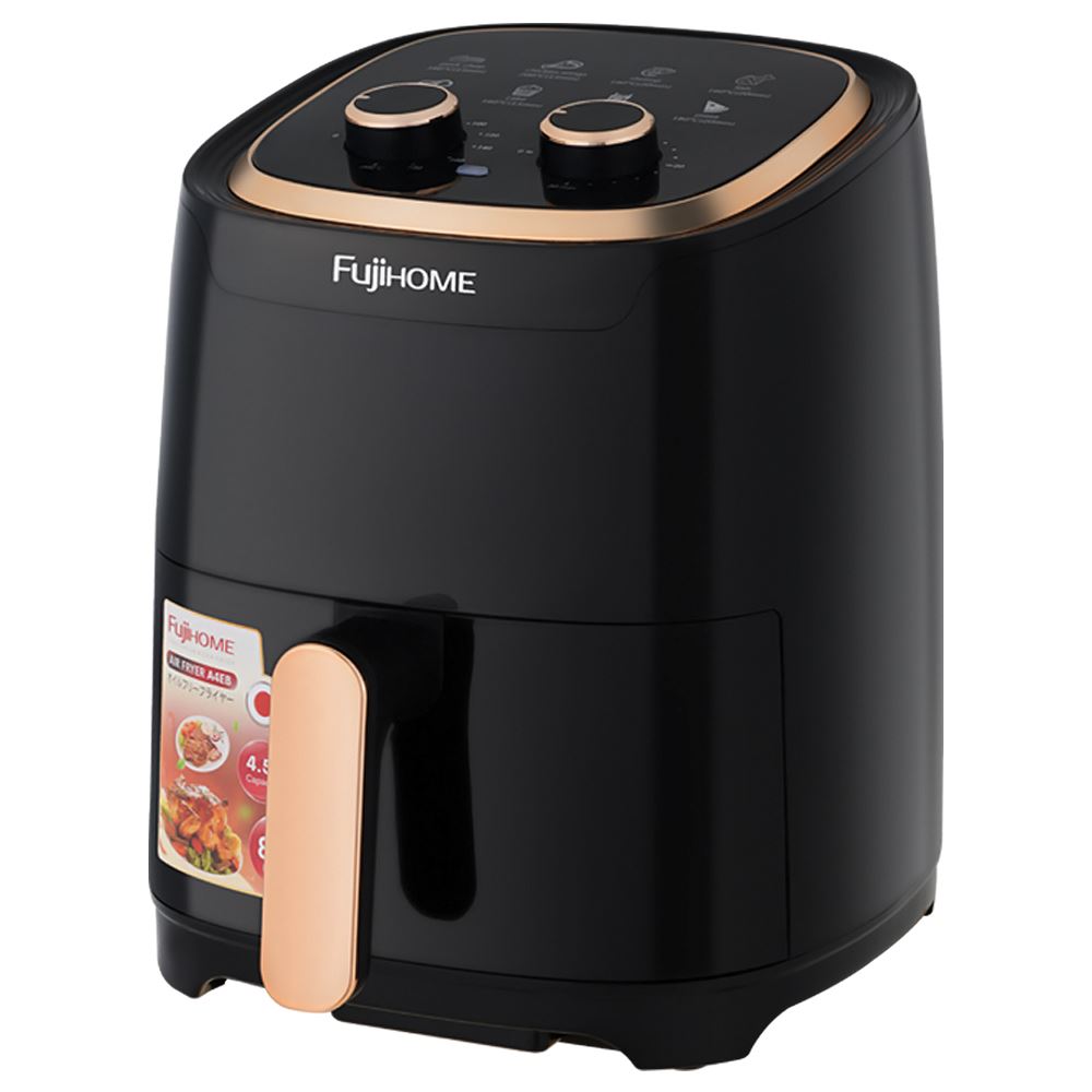 Nồi chiên không dầu FUJIHOME 4.5 lít A4EB Màu Đen