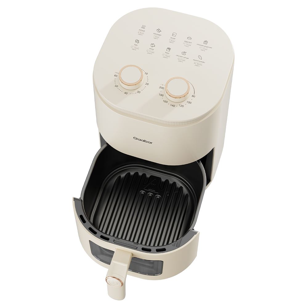 Nồi chiên không dầu Gaabor 5 lít AF-45M01A Màu Trắng