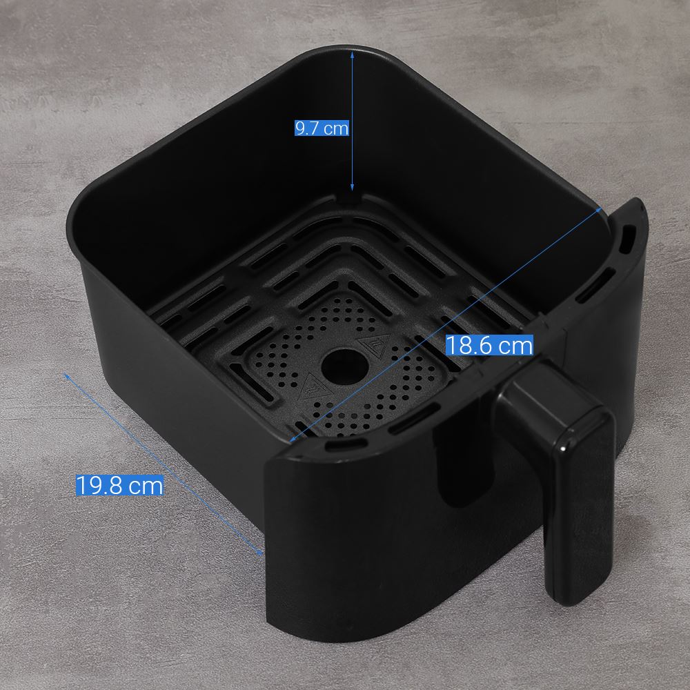 Nồi chiên không dầu Gaabor 4.5 lít GA-M45A02 Màu Đen