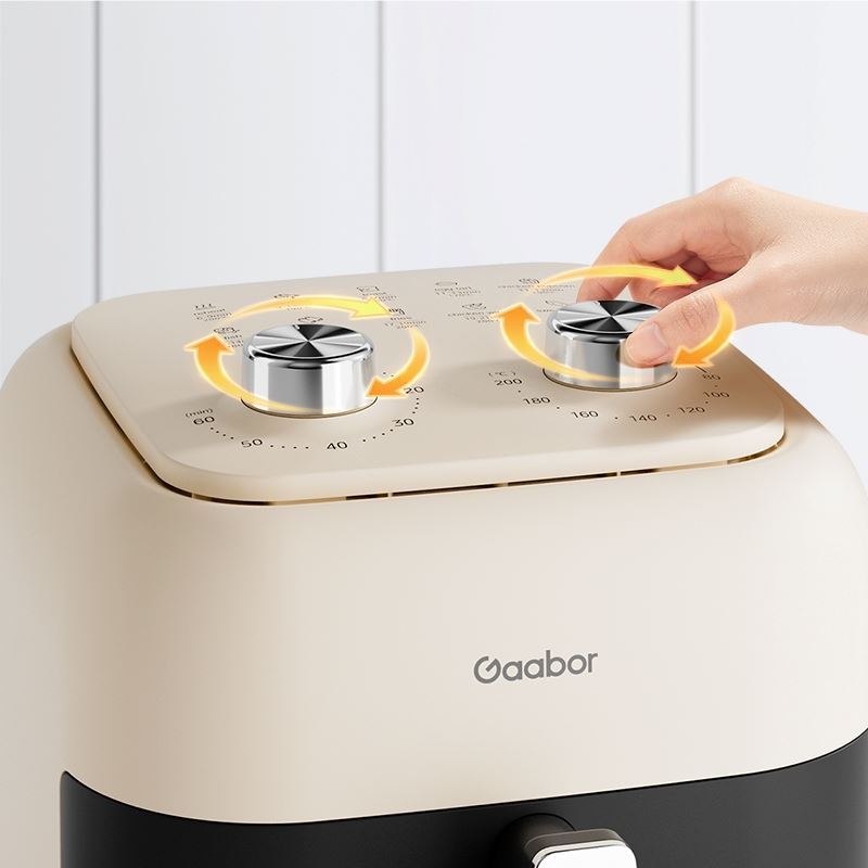 Nồi chiên không dầu Gaabor 8 lít AF-80M01A Màu Trắng