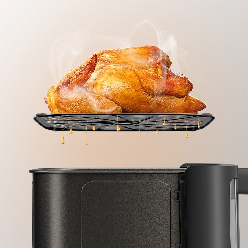 Nồi chiên không dầu Gaabor 8 lít AF-80T01A Màu Đen