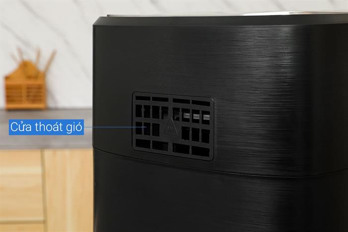 Nồi chiên không dầu Rapido 8 lít RAF-8.0M2 Màu Đen