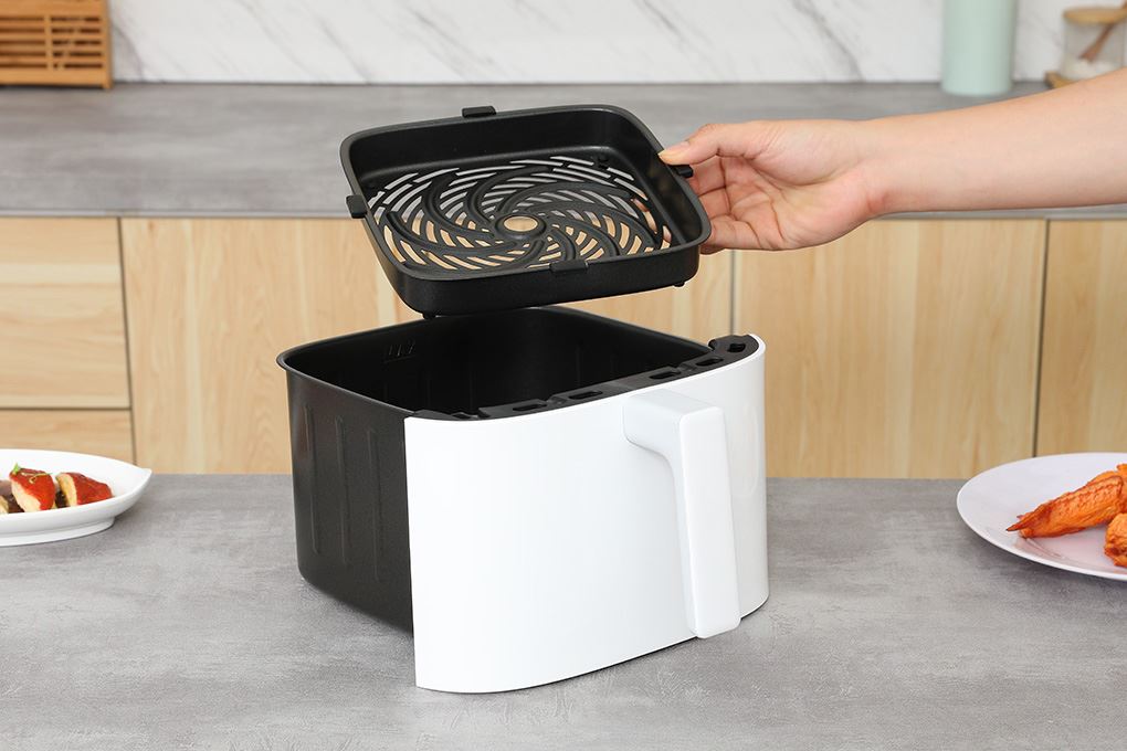 Nồi chiên không dầu Xiaomi Air Fryer Essential 6 lít BHR8588EU Màu Trắng