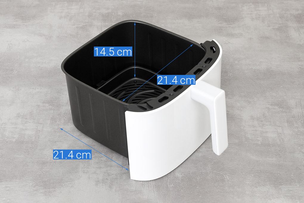 Nồi chiên không dầu Xiaomi Air Fryer Essential 6 lít BHR8588EU Màu Trắng