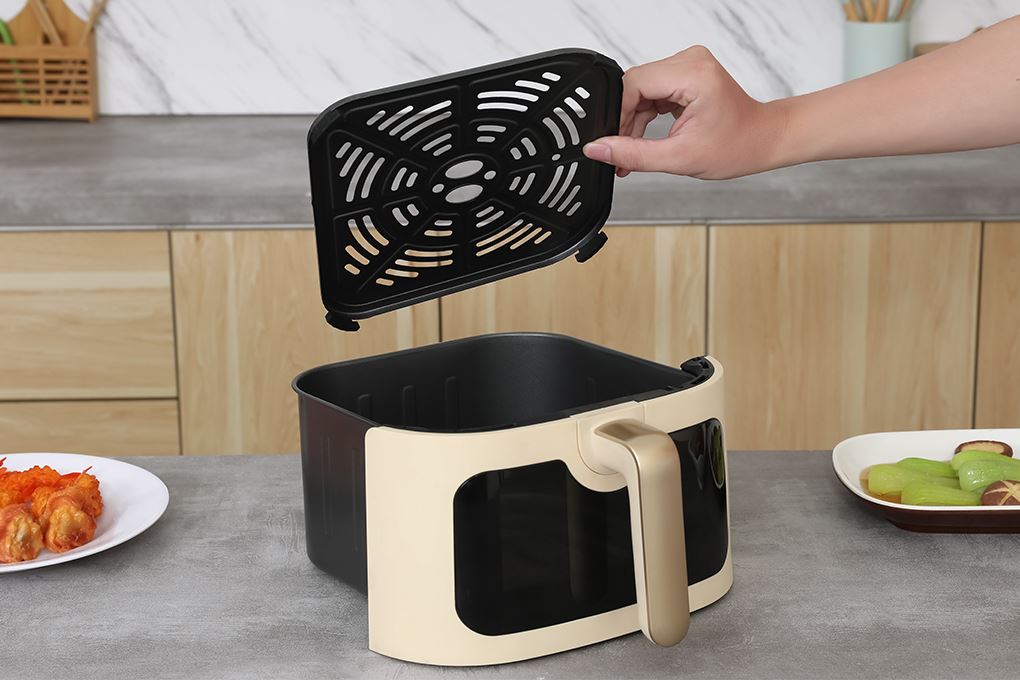 Nồi chiên không dầu Magic Eco 6 lít AC-125 Màu Kem