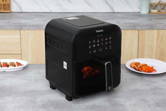 Nồi chiên không dầu Tefal Window 6 lít EY821868 Màu Đen
