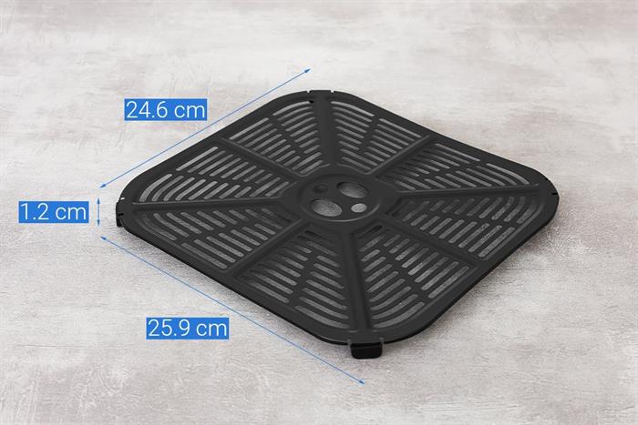 Nồi chiên không dầu Rapido 9 lít RAF-9.0D 2M Màu Đen