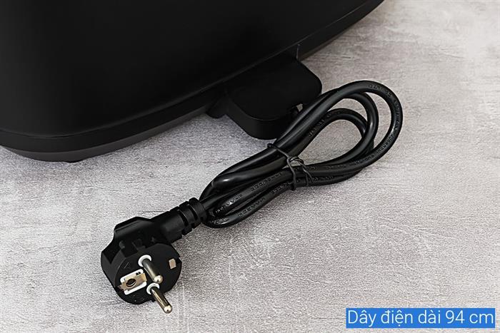 Nồi chiên không dầu Rapido 9 lít RAF-9.0D 2M Màu Đen