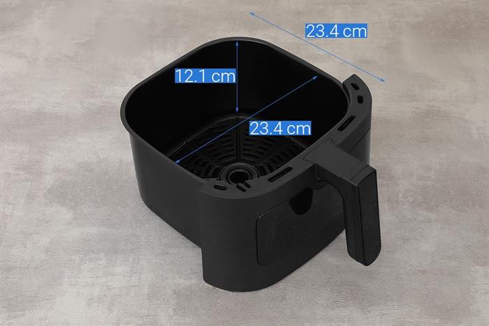 Nồi chiên không dầu Rapido 7 lít RAF-7.0M4 2M Màu Đen