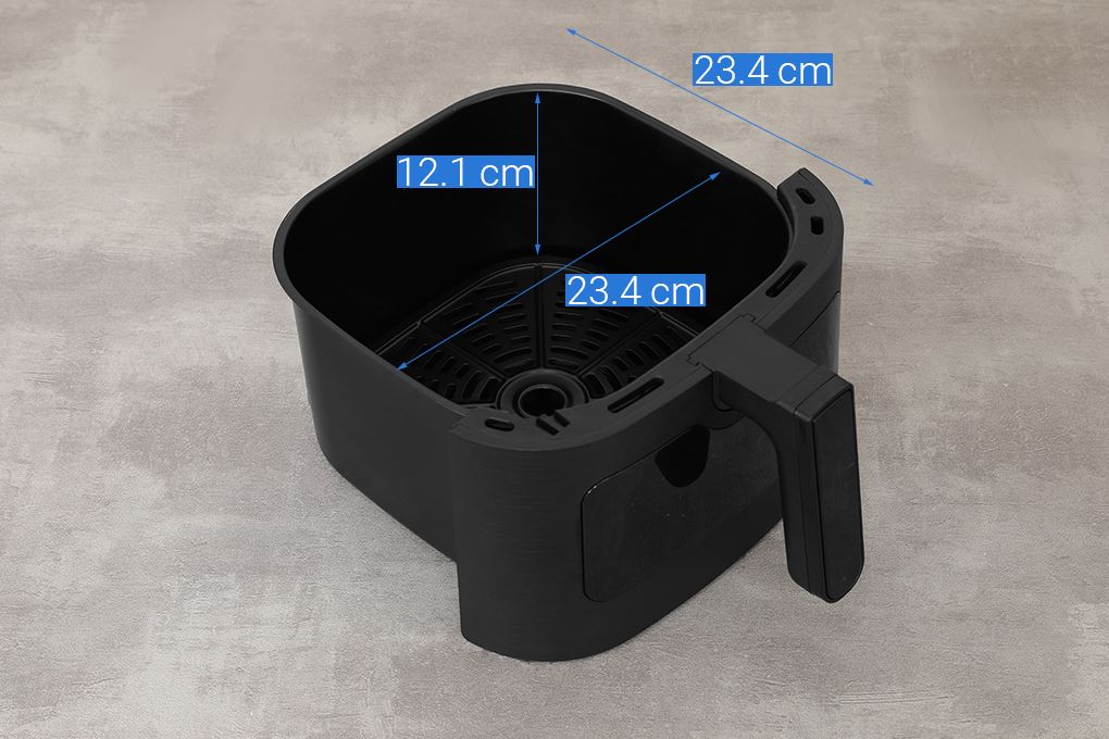 Nồi chiên không dầu Rapido 7 lít RAF-7.0M4 2M Màu Đen