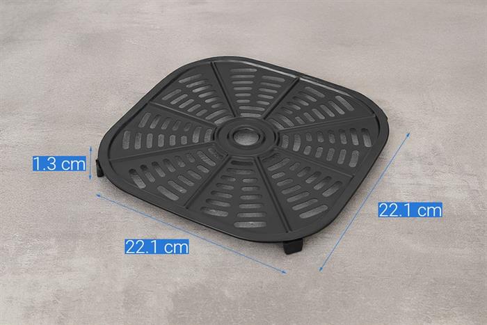 Nồi chiên không dầu Rapido 7 lít RAF-7.0M4 2M Màu Đen