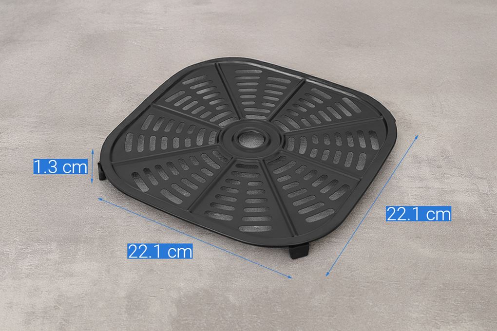 Nồi chiên không dầu Rapido 7 lít RAF-7.0M4 2M Màu Đen