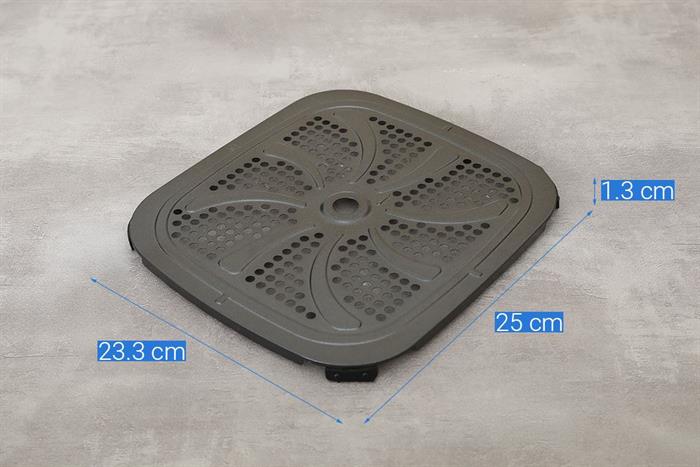 Nồi chiên không dầu Kangaroo 8 lít KGAF81MG Màu Đen