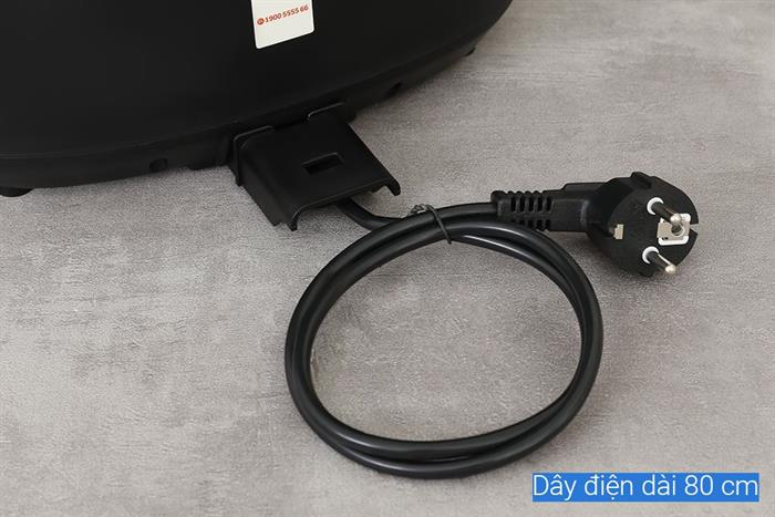 Nồi chiên không dầu Kangaroo 8 lít KGAF81MG Màu Đen