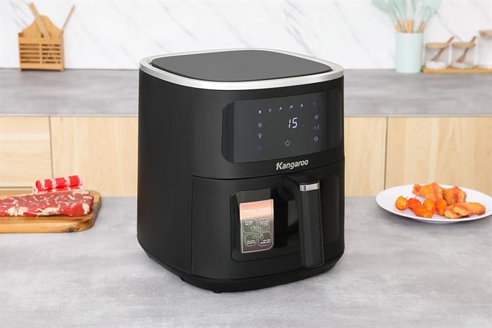Nồi chiên không dầu Kangaroo 8 lít KGAF82DG Màu Đen