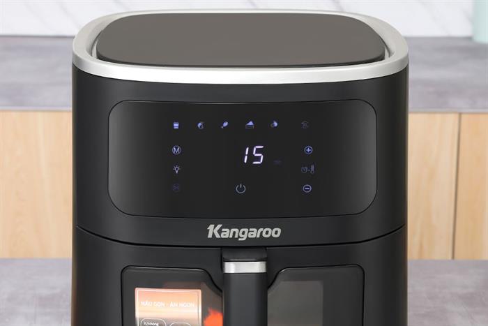 Nồi chiên không dầu Kangaroo 8 lít KGAF82DG Màu Đen