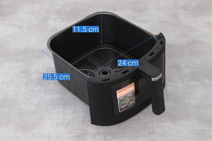 Nồi chiên không dầu Kangaroo 8 lít KGAF82DG Màu Đen