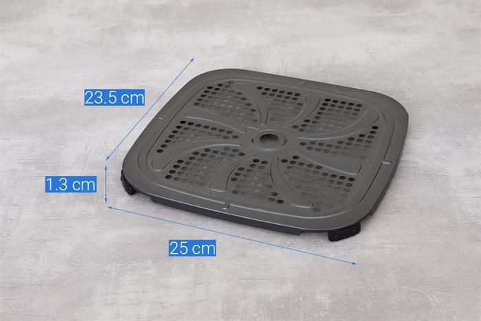 Nồi chiên không dầu Kangaroo 8 lít KGAF82DG Màu Đen