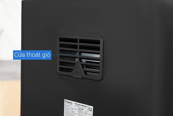 Nồi chiên không dầu Kangaroo 10 lít KGAF102DG Màu Đen