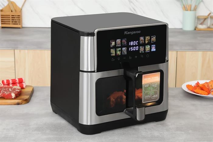 Nồi chiên không dầu Kangaroo 10 lít KGAF102DG Màu Đen
