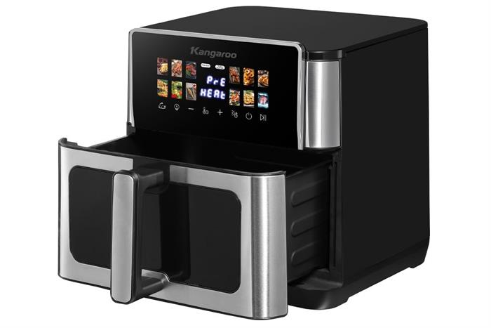 Nồi chiên không dầu Kangaroo 10 lít KGAF102DG Màu Đen