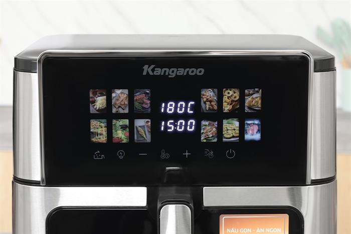 Nồi chiên không dầu Kangaroo 10 lít KGAF102DG Màu Đen