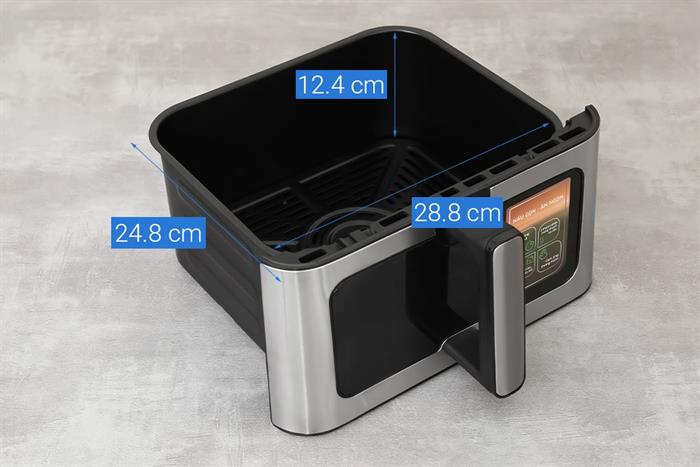 Nồi chiên không dầu Kangaroo 10 lít KGAF102DG Màu Đen