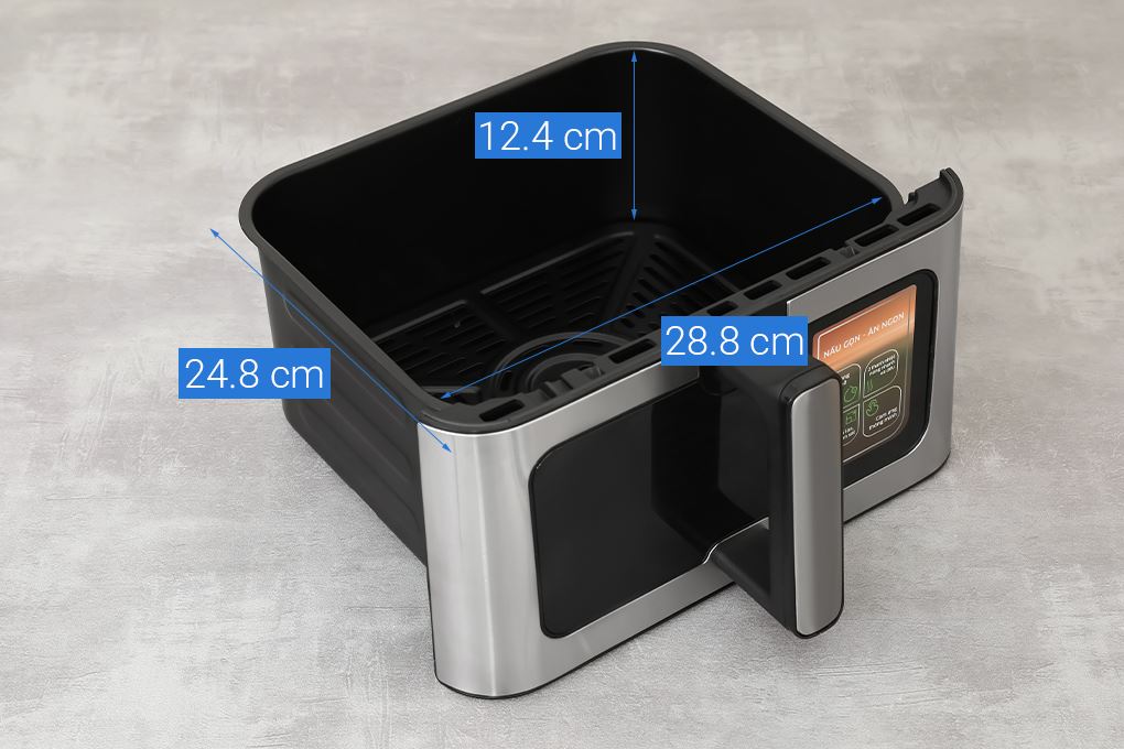 Nồi chiên không dầu Kangaroo 10 lít KGAF102DG Màu Đen