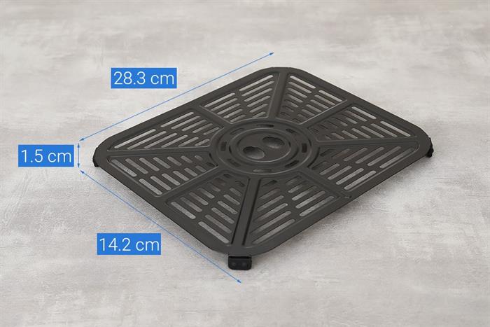 Nồi chiên không dầu Kangaroo 10 lít KGAF102DG Màu Đen