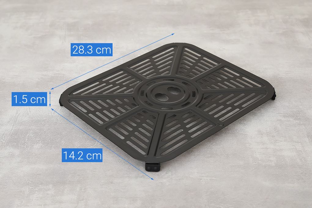 Nồi chiên không dầu Kangaroo 10 lít KGAF102DG Màu Đen