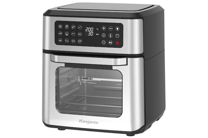 Nồi chiên không dầu Kangaroo 12 lít KGAF122DG Màu Trắng/Đen