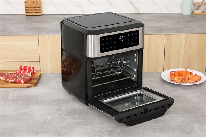 Nồi chiên không dầu Kangaroo 12 lít KGAF122DG Màu Trắng/Đen