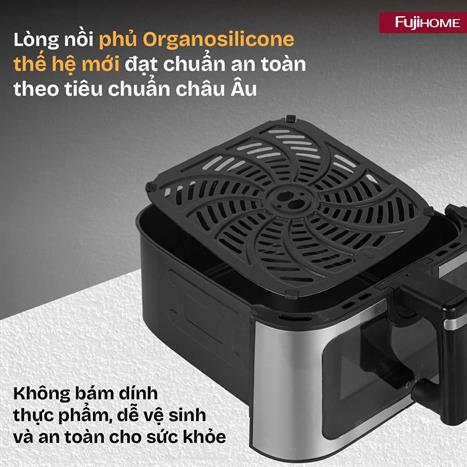 Nồi chiên không dầu FUJIHOME 9 lít A9DH Màu Đen