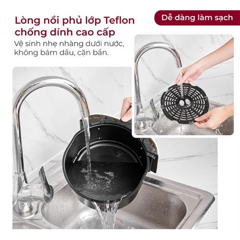Nồi chiên không dầu FUJIHOME 4.5 lít A4EW