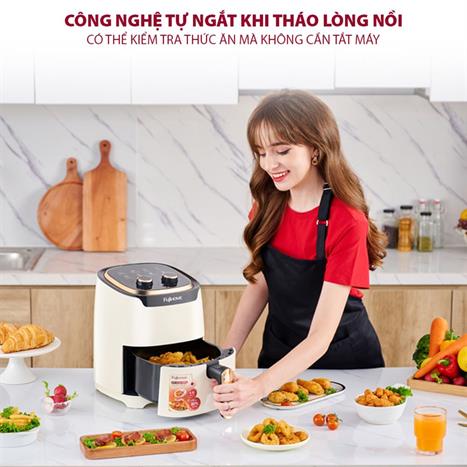 Nồi chiên không dầu FUJIHOME 4.5 lít A4EW