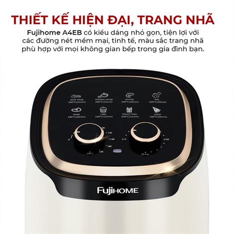 Nồi chiên không dầu FUJIHOME 4.5 lít A4EW