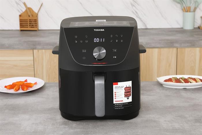 Nồi chiên không dầu Toshiba 7.4 lít AF-74CP1URVN(H) Màu Đen - Xám